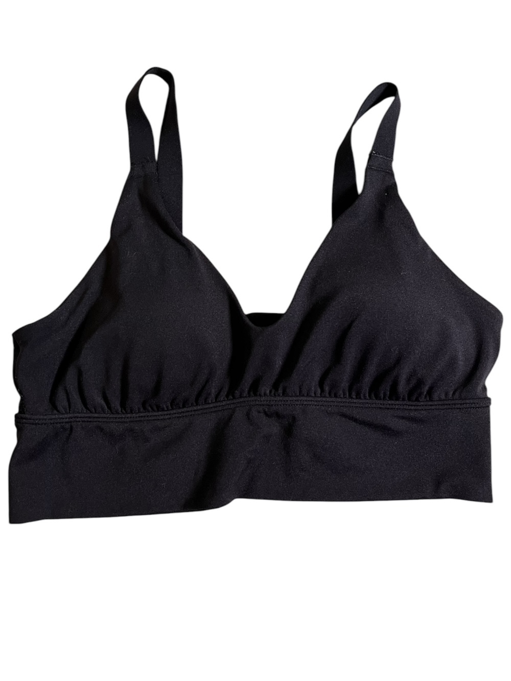 Aerie Black Wirefree sports Bra. Soft
Padded
Medium